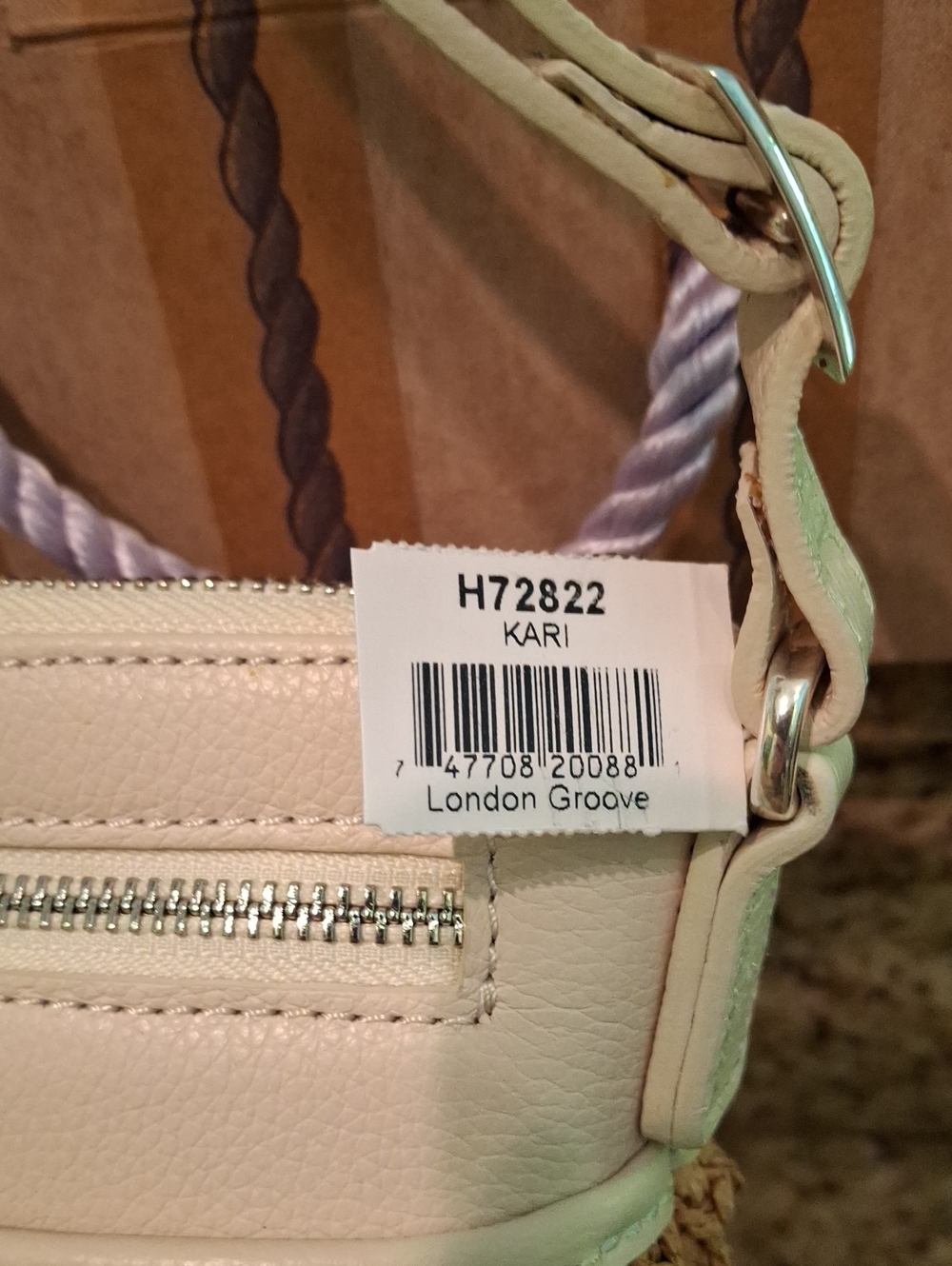 Brighton Woven Kari Crossbody w/Heart Charm-NIB W/Tags!!! - Picture 4 of 11
